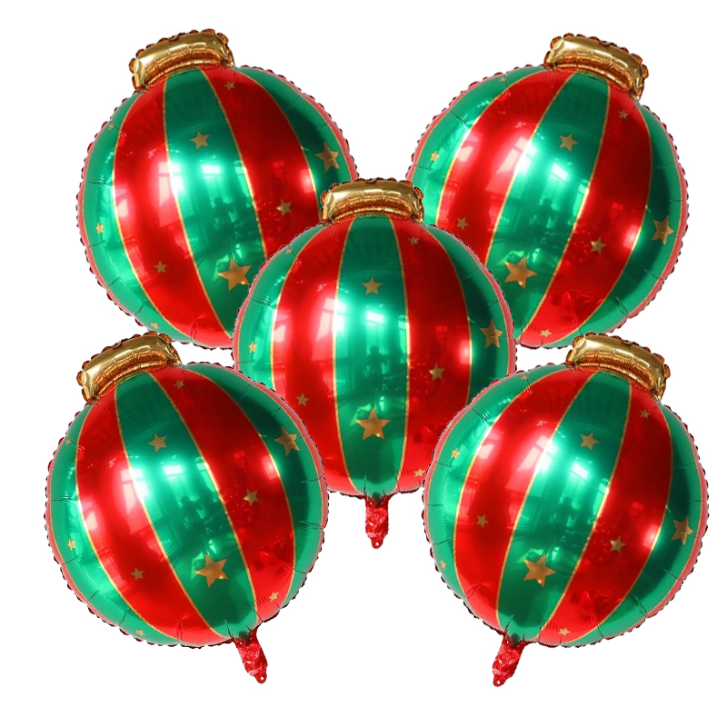 5pcs Red Green Christmas Ball  - Party Event Supply Store avaliação e preço