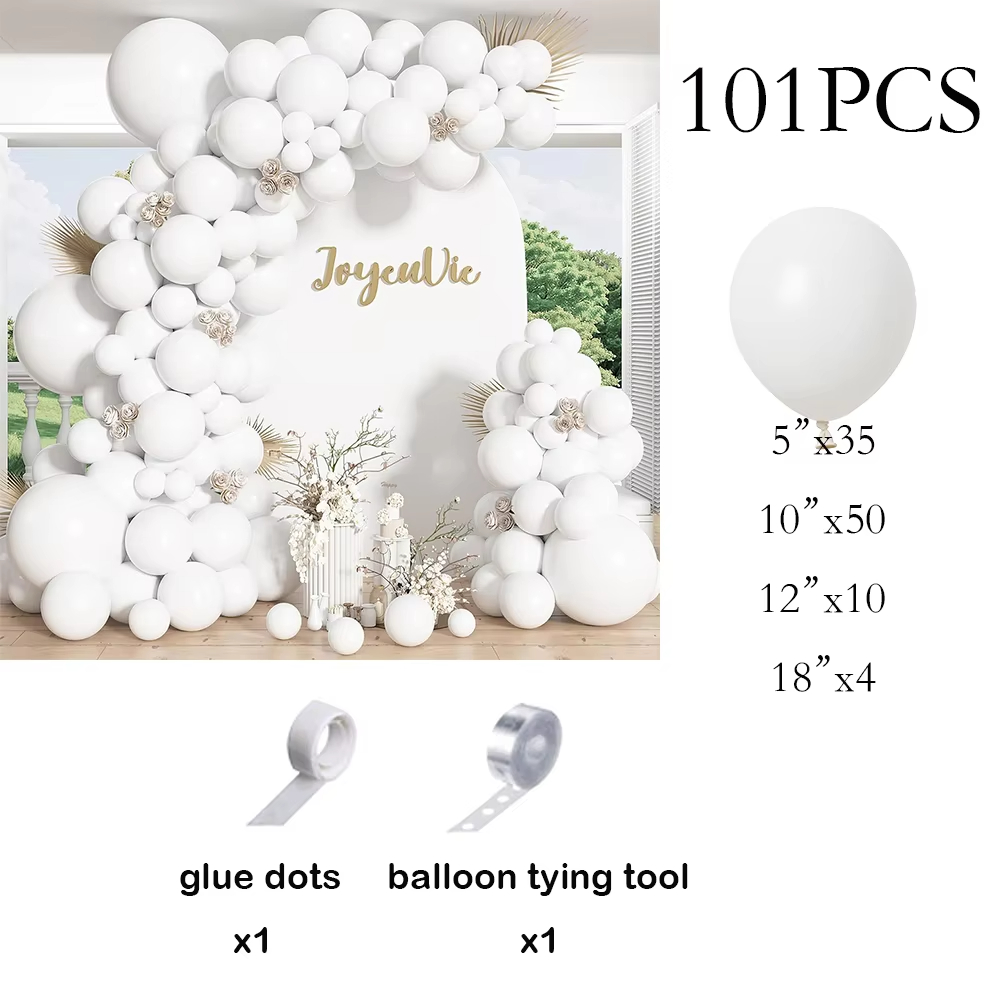 Wedding Theme Balloons Garland - Balloon Arch Kit avaliação e preço