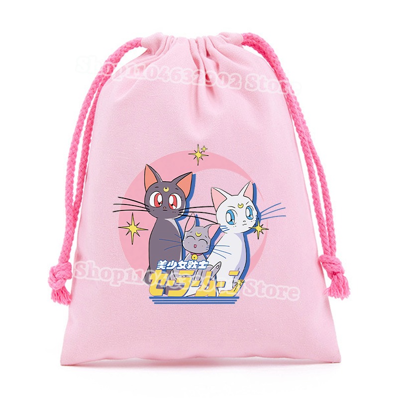 Sailor Moon Small Drawstring P - Party Favor Bag avaliação e preço