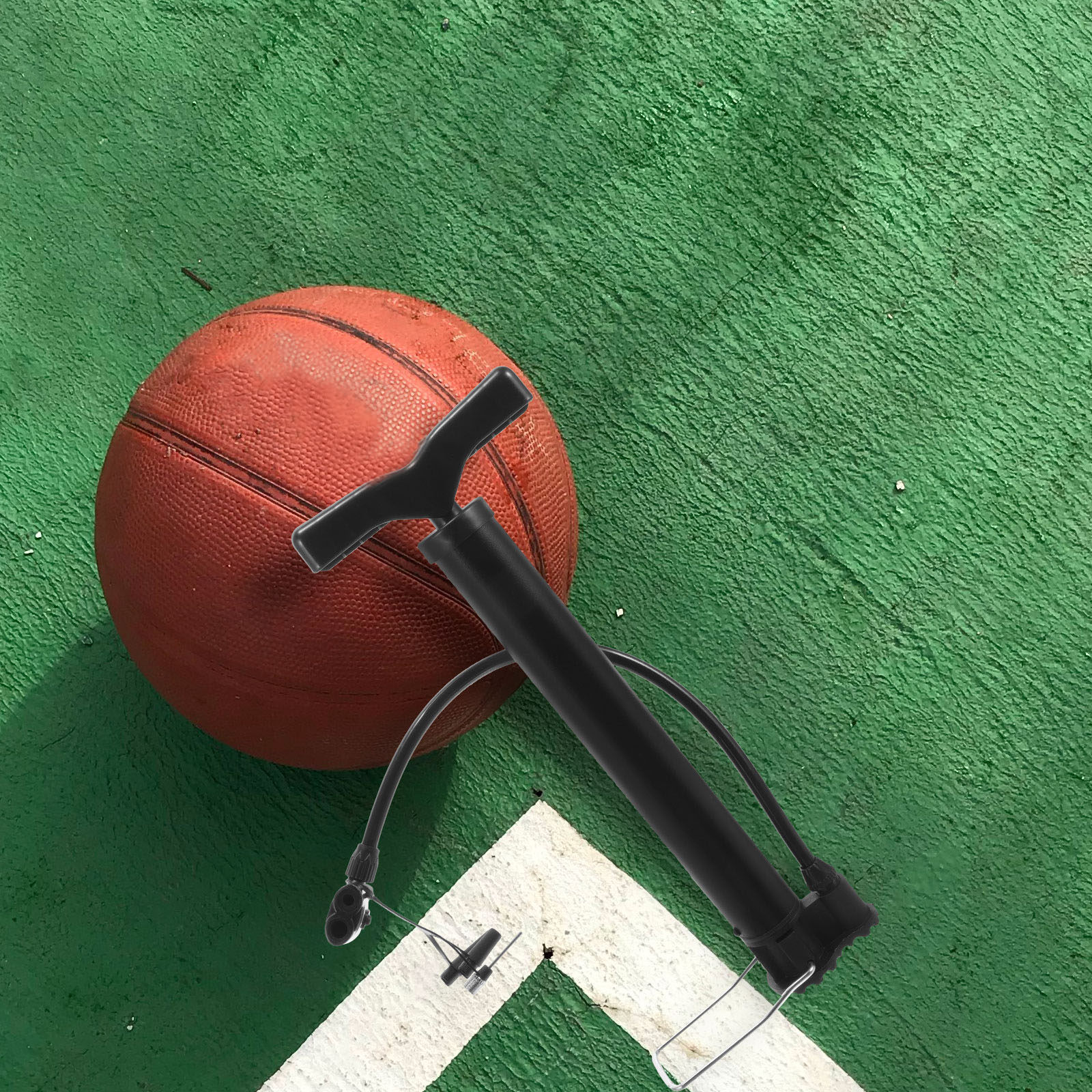Heavy Duty Steel Ball Pump Por - Balloon Pump Hand avaliação e preço