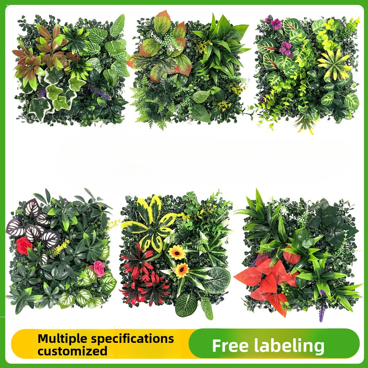 Artificial Plants Grass Wall P - Flower Wall Panel avaliação e preço