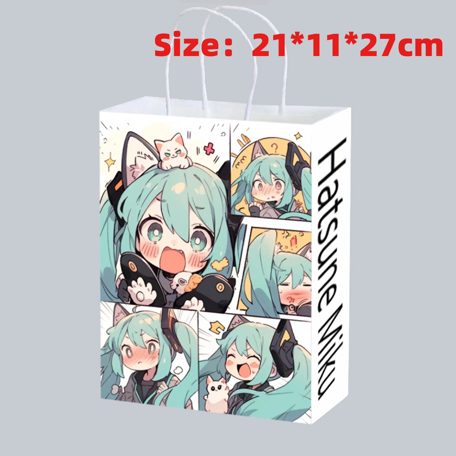 Cute Anime Hatsune Miku Paper  - Party Favor Bag avaliação e preço