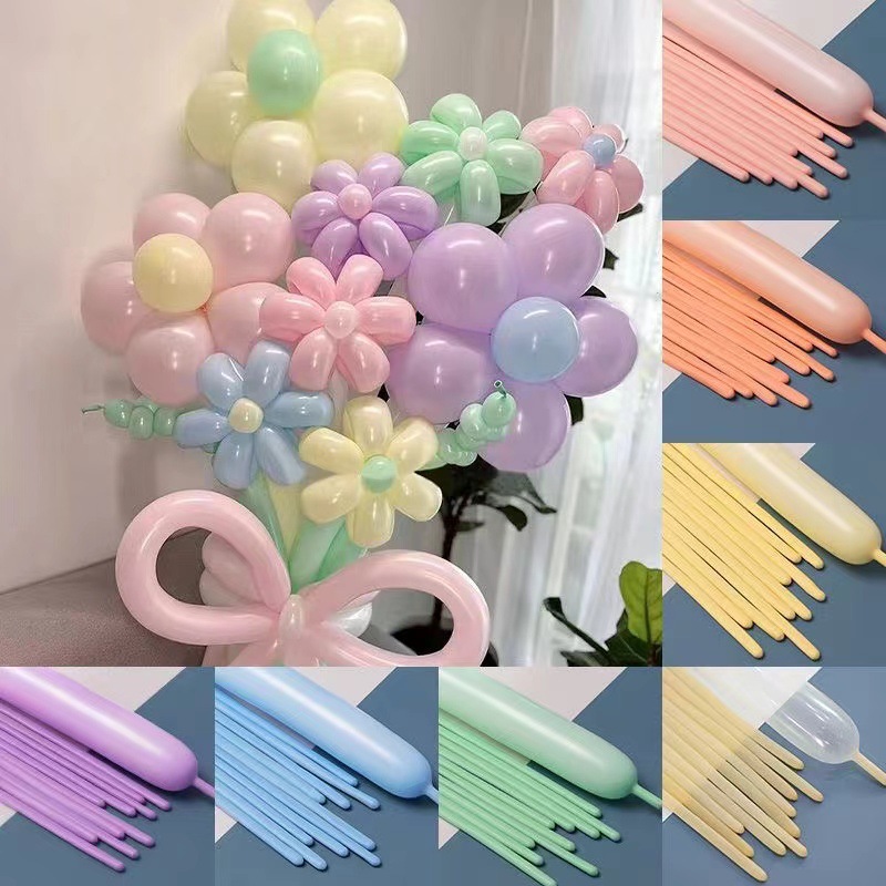 100pcs Thickening Long Balloon - Balloon Arch Kit avaliação e preço