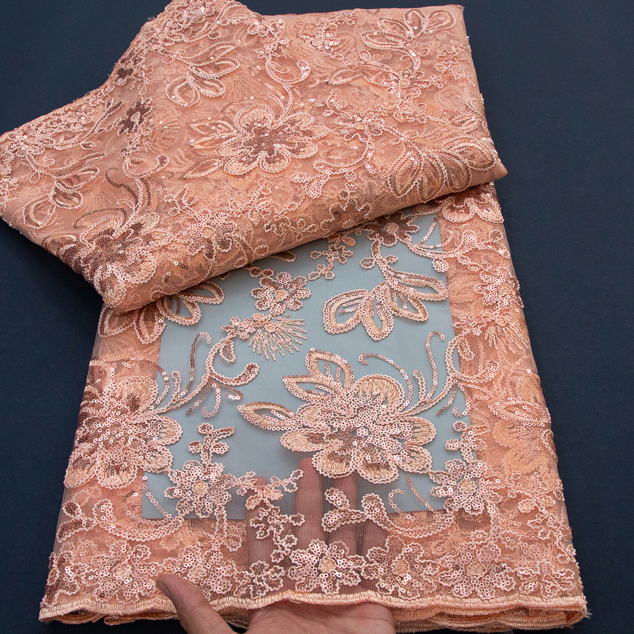 2026 African Mesh Tulle Lace F - Glitter Tablecloth avaliação e preço