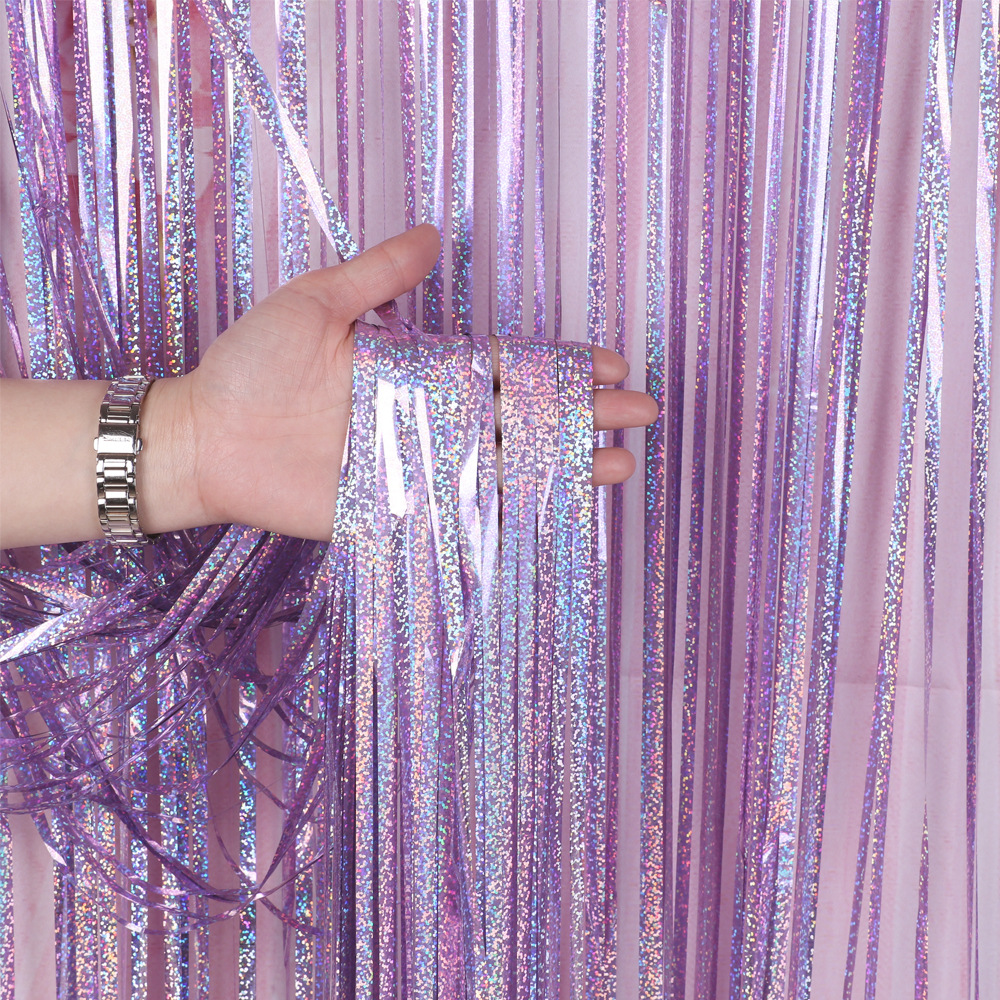 Laser rain curtain decoration  - Party Event Supply Store avaliação e preço