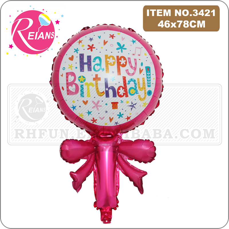 Happy Birthday Bowknot Lollipo - Party Event Supplier avaliação e preço