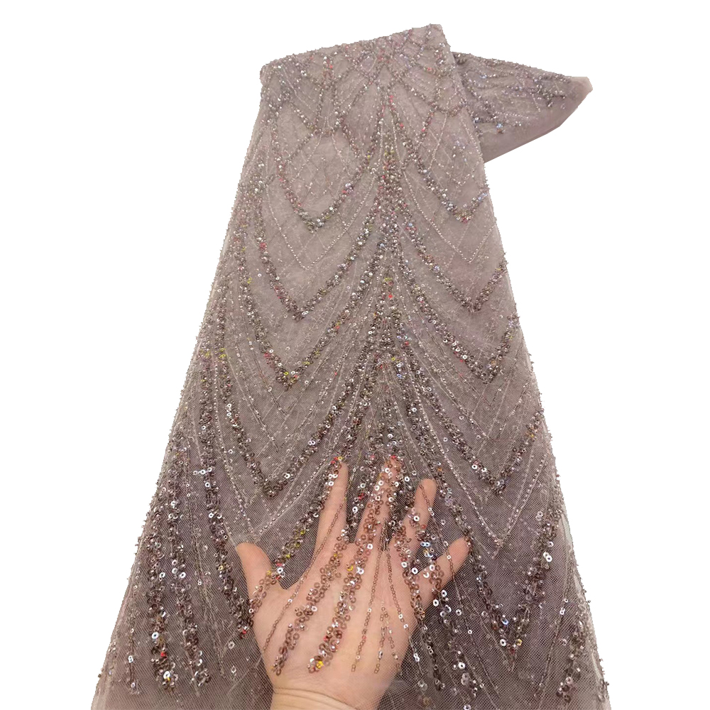 Luxury African Sequins Beaded  - Glitter Tablecloth avaliação e preço