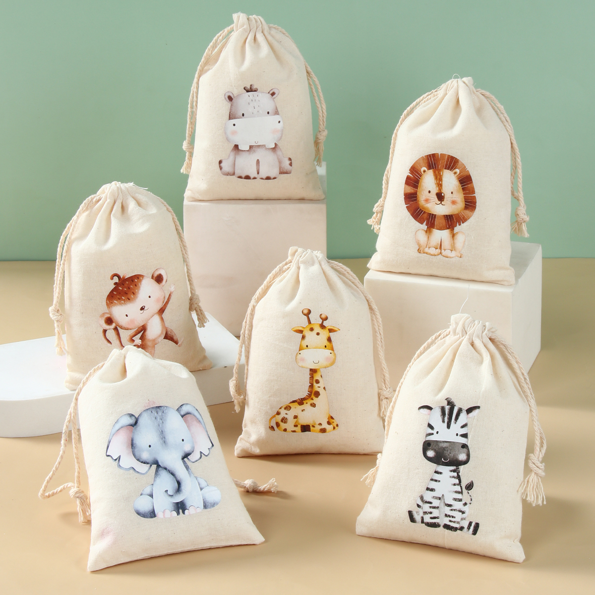 6pcs Animal Unicorn Dinosaur C - Cotton Candy Cone avaliação e preço