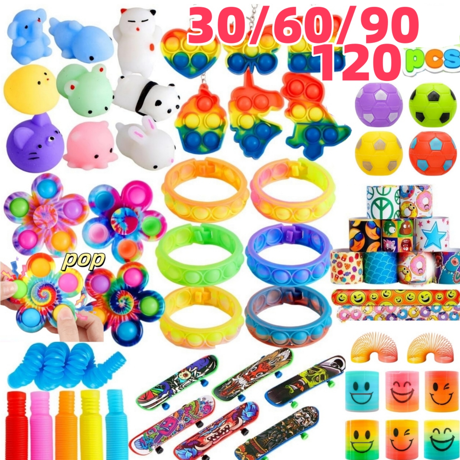 Bulk Pack of 30-120 Popular Fi - Party Favor Bag avaliação e preço