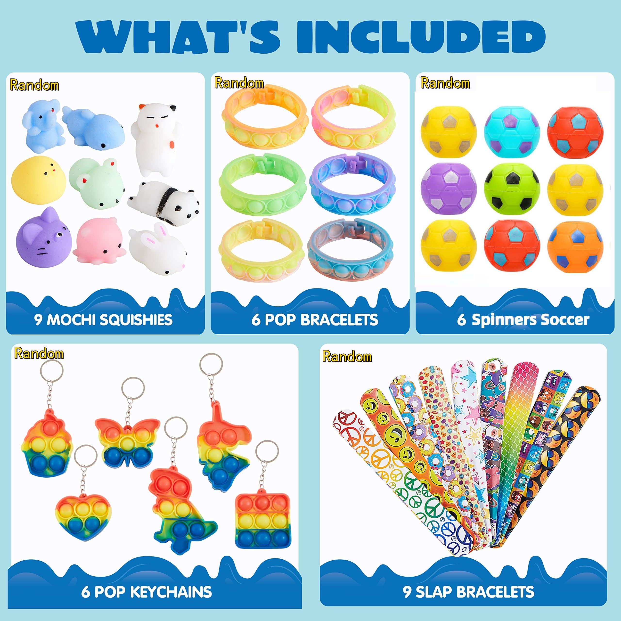 Bulk Pack of 30-120 Popular Fi - Party Favor Bag avaliação e preço