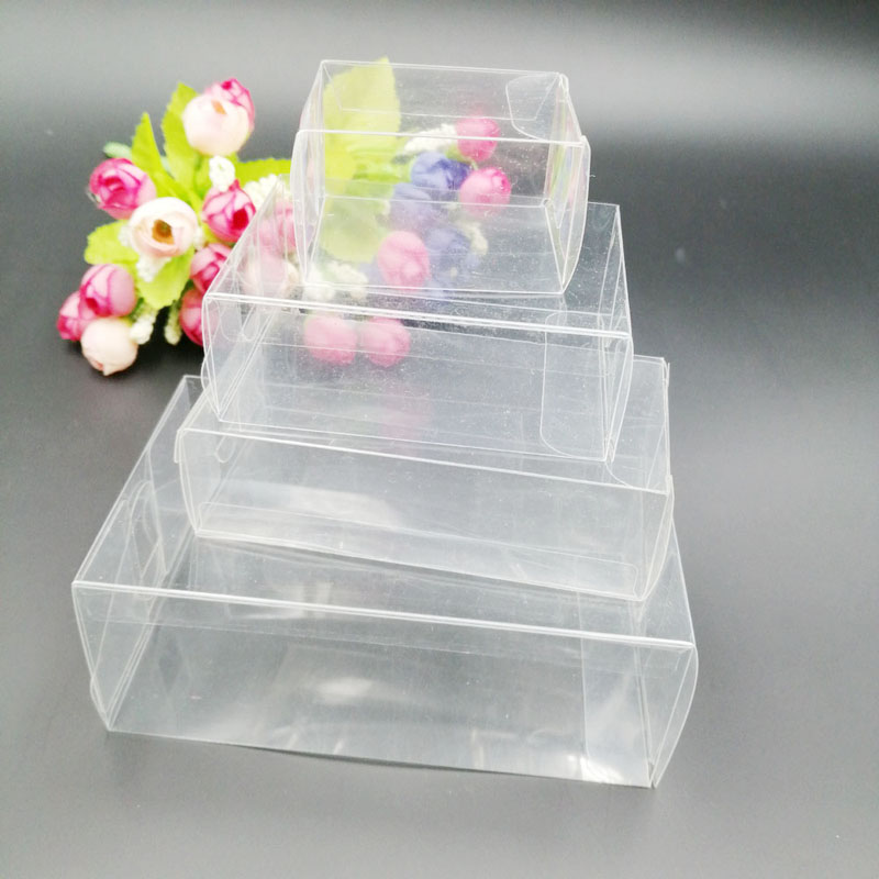 50pcs ABC Rectangle Transparen - Event Party Box avaliação e preço