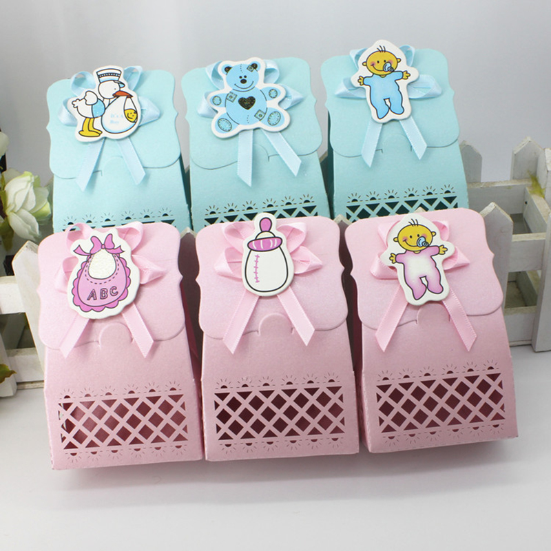 12pcs Baby Bottle Candy Box Ki - Event Party Box avaliação e preço