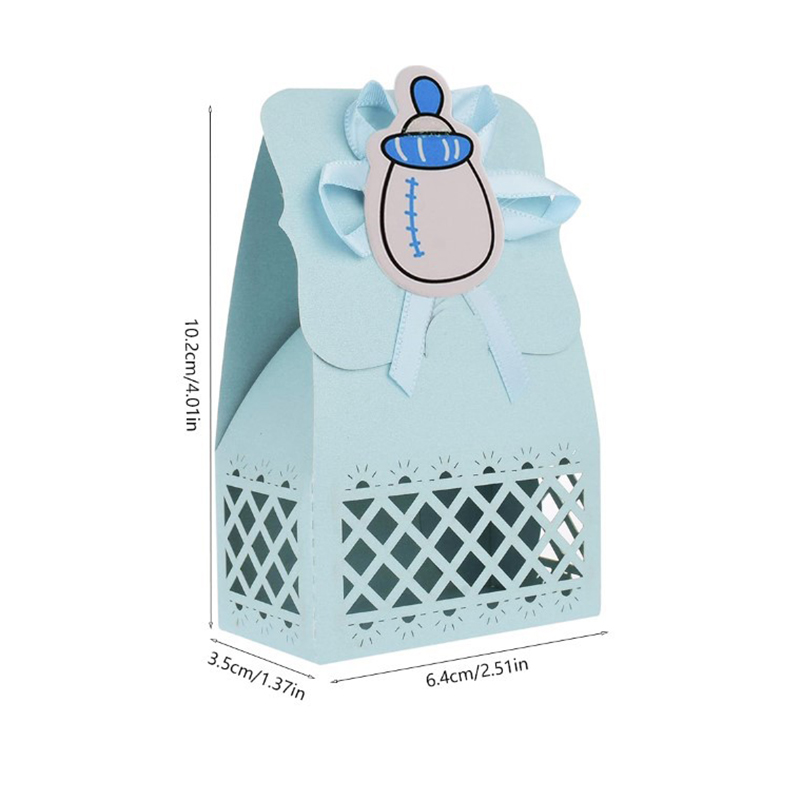 12pcs Baby Bottle Candy Box Ki - Event Party Box avaliação e preço