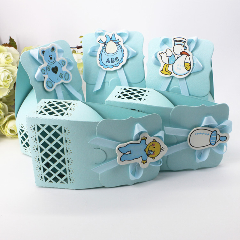 12pcs Baby Bottle Candy Box Ki - Event Party Box avaliação e preço