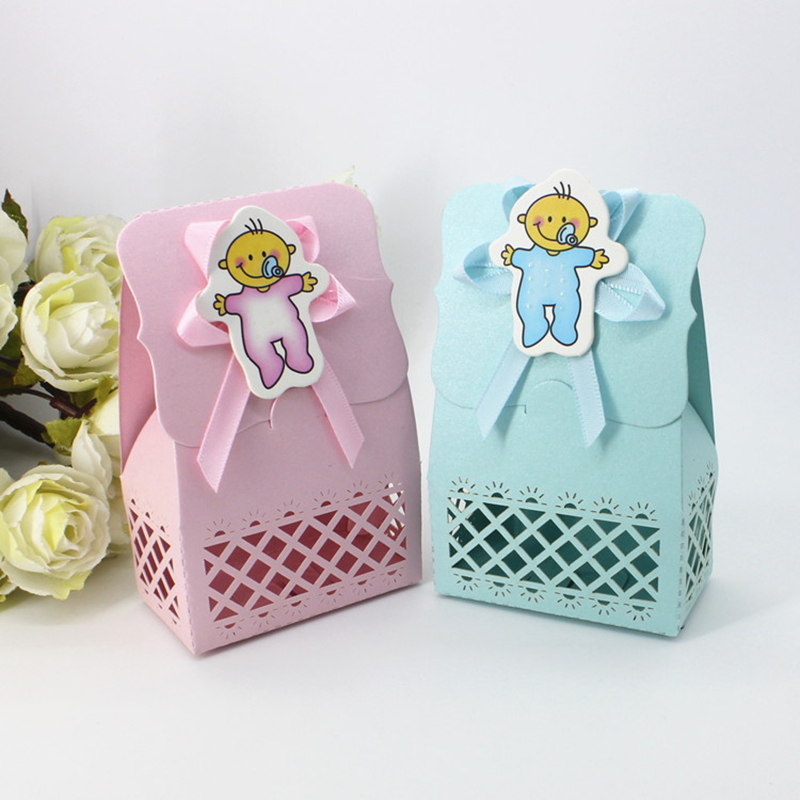 12pcs Baby Bottle Candy Box Ki - Event Party Box avaliação e preço