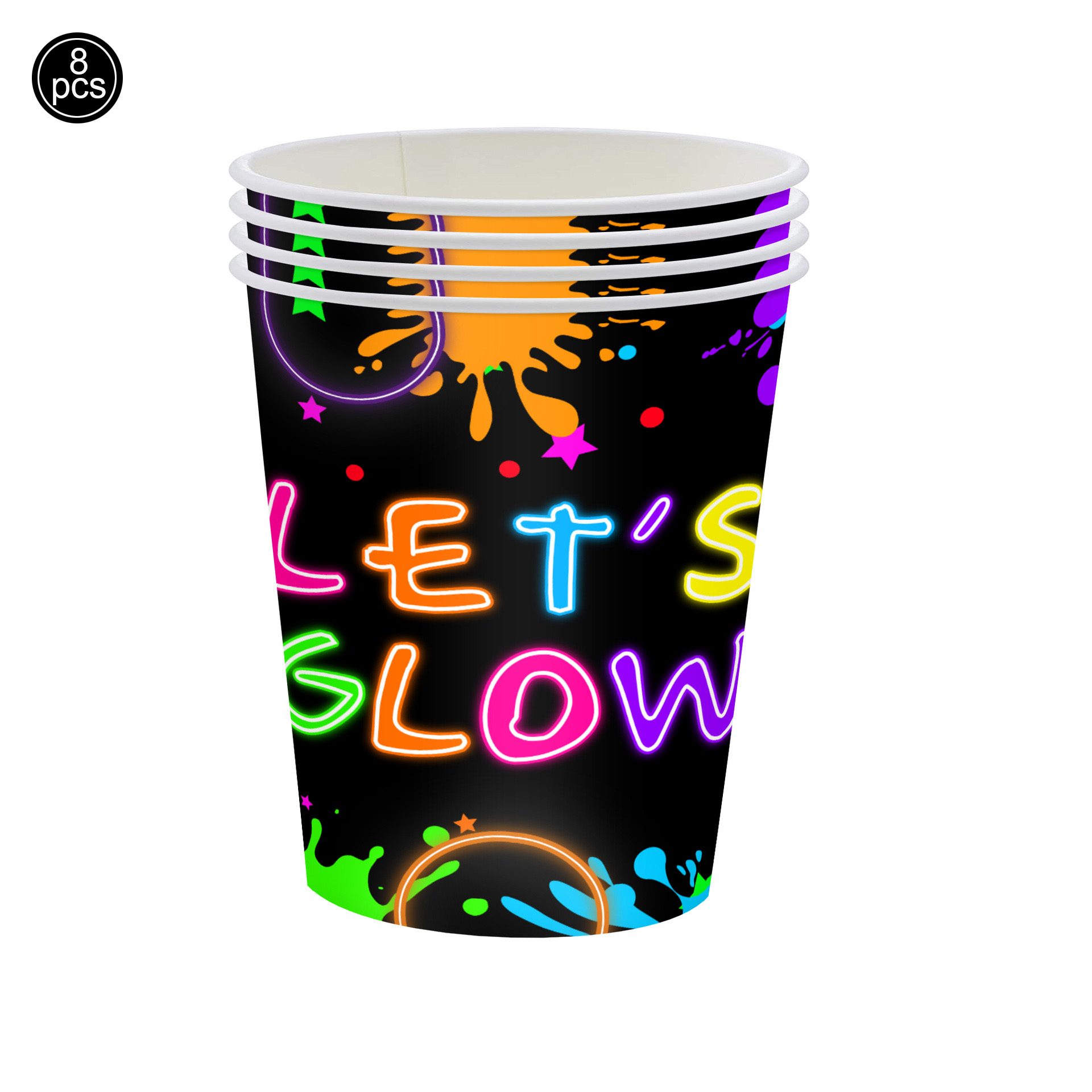 Neon Party Supplies Let Glow P - Let'S Party Event Supply avaliação e preço