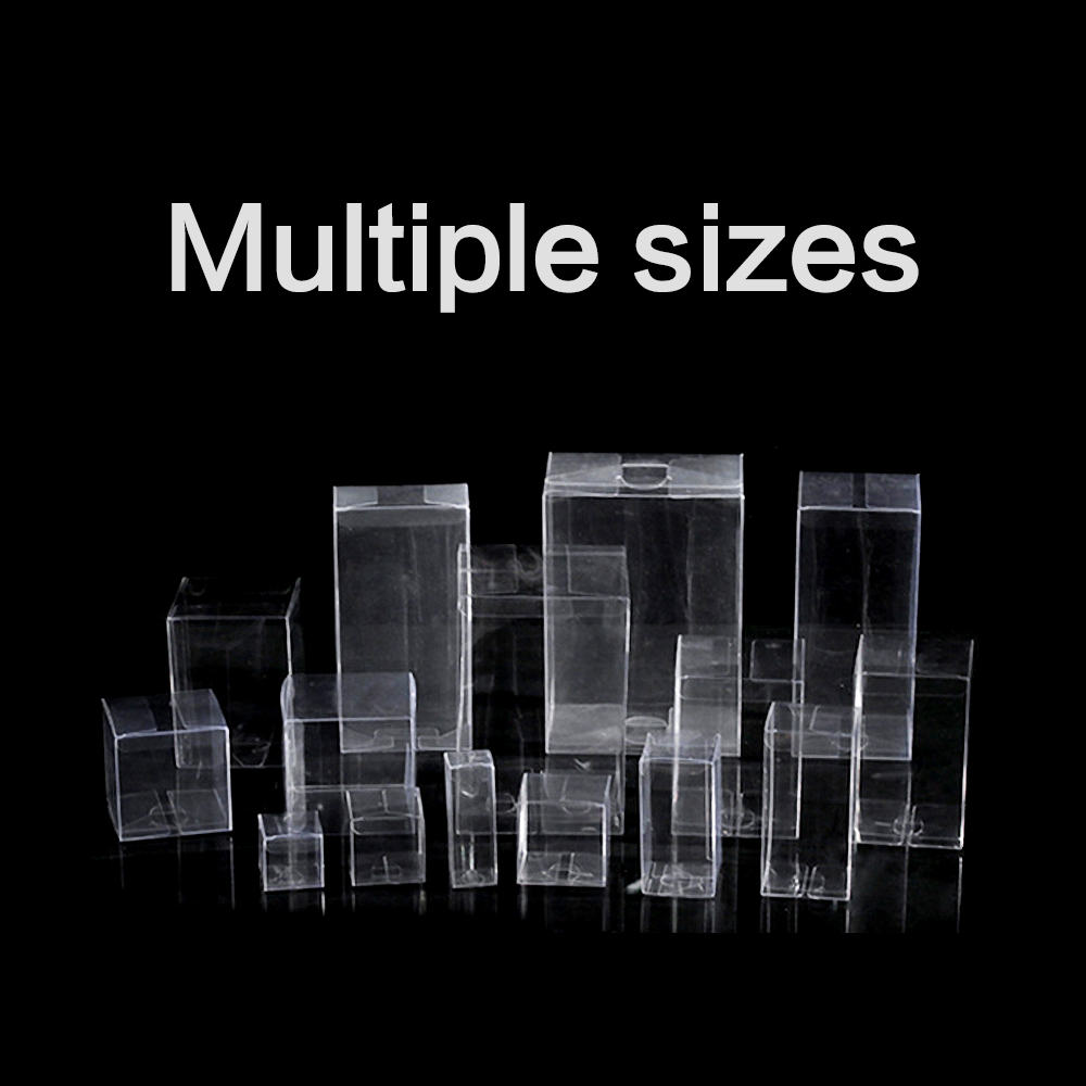 50pcs Clear PVC Plastic Box We - Event Party Box avaliação e preço