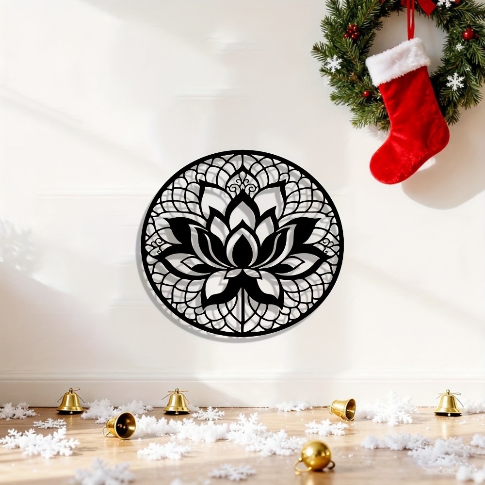 Lumiho Metal Wall Art Lotus Fl - Flower Wall Panel avaliação e preço
