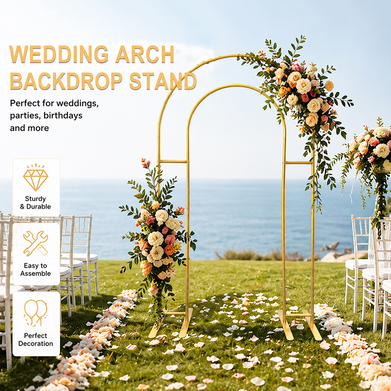 Open Arch Backdrop Stand, Doub - Balloon Arch Kit avaliação e preço
