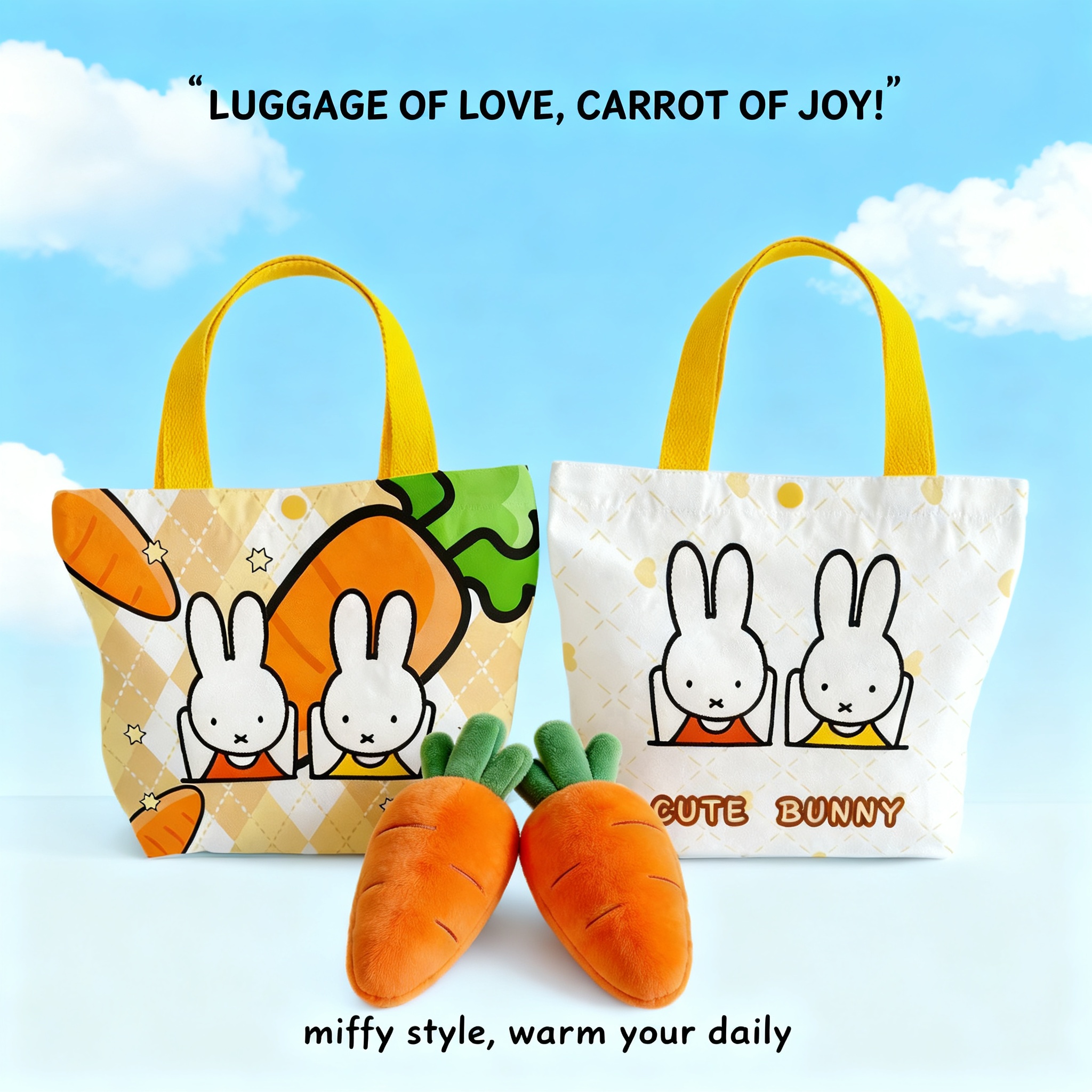 Creative Cartoon Miffy Rabbit  - Party Favor Bag avaliação e preço