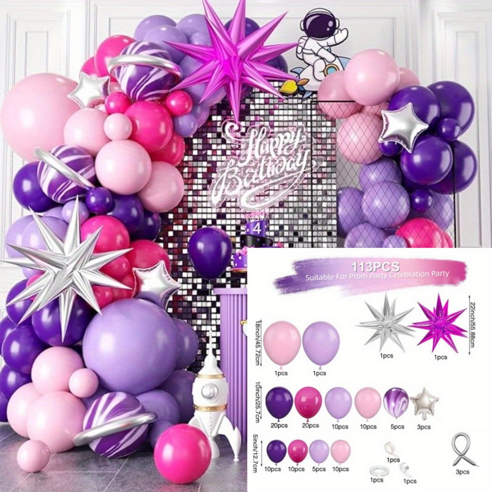 113PCS Balloon Garland Arch Se - Balloon Arch Kit avaliação e preço
