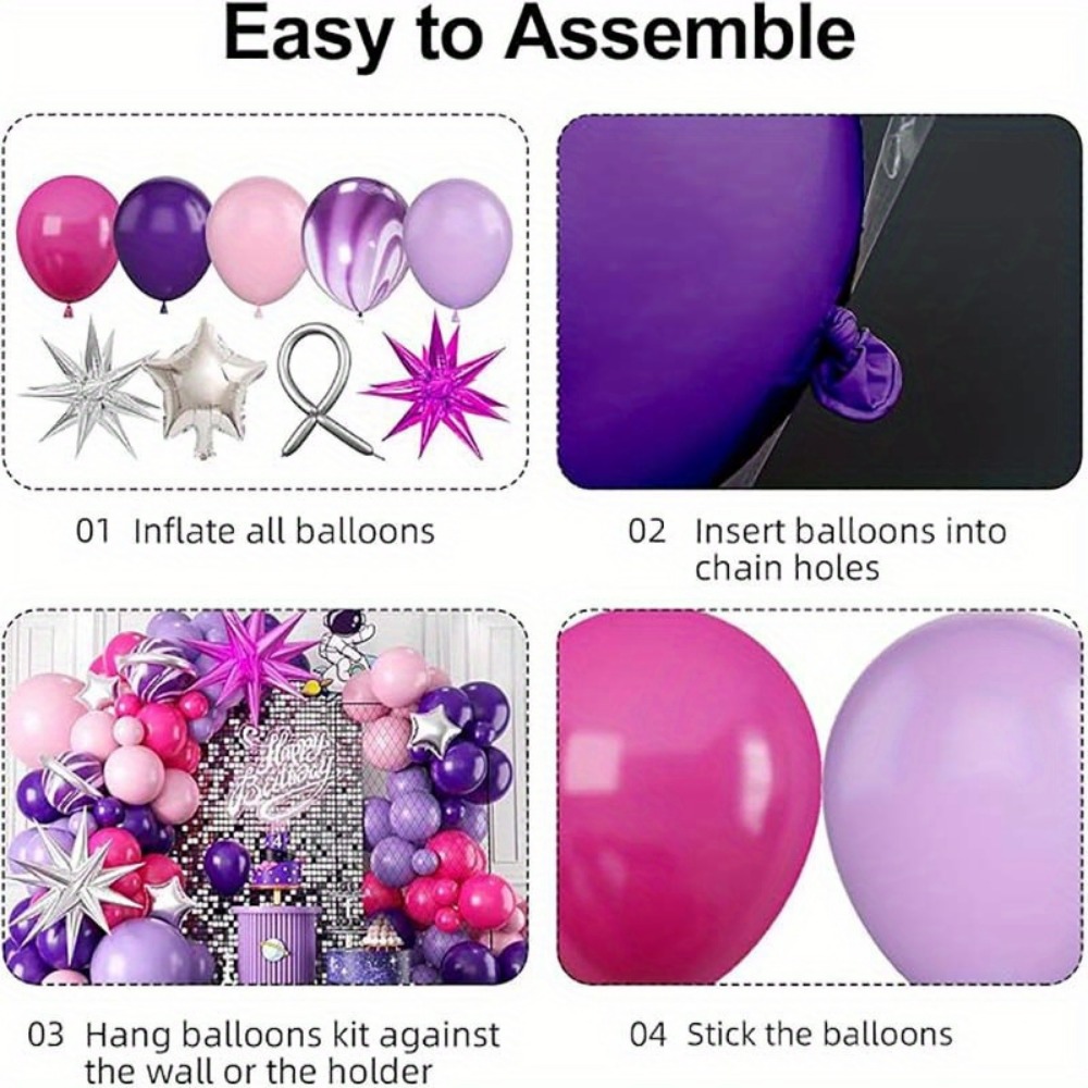 113PCS Balloon Garland Arch Se - Balloon Arch Kit avaliação e preço