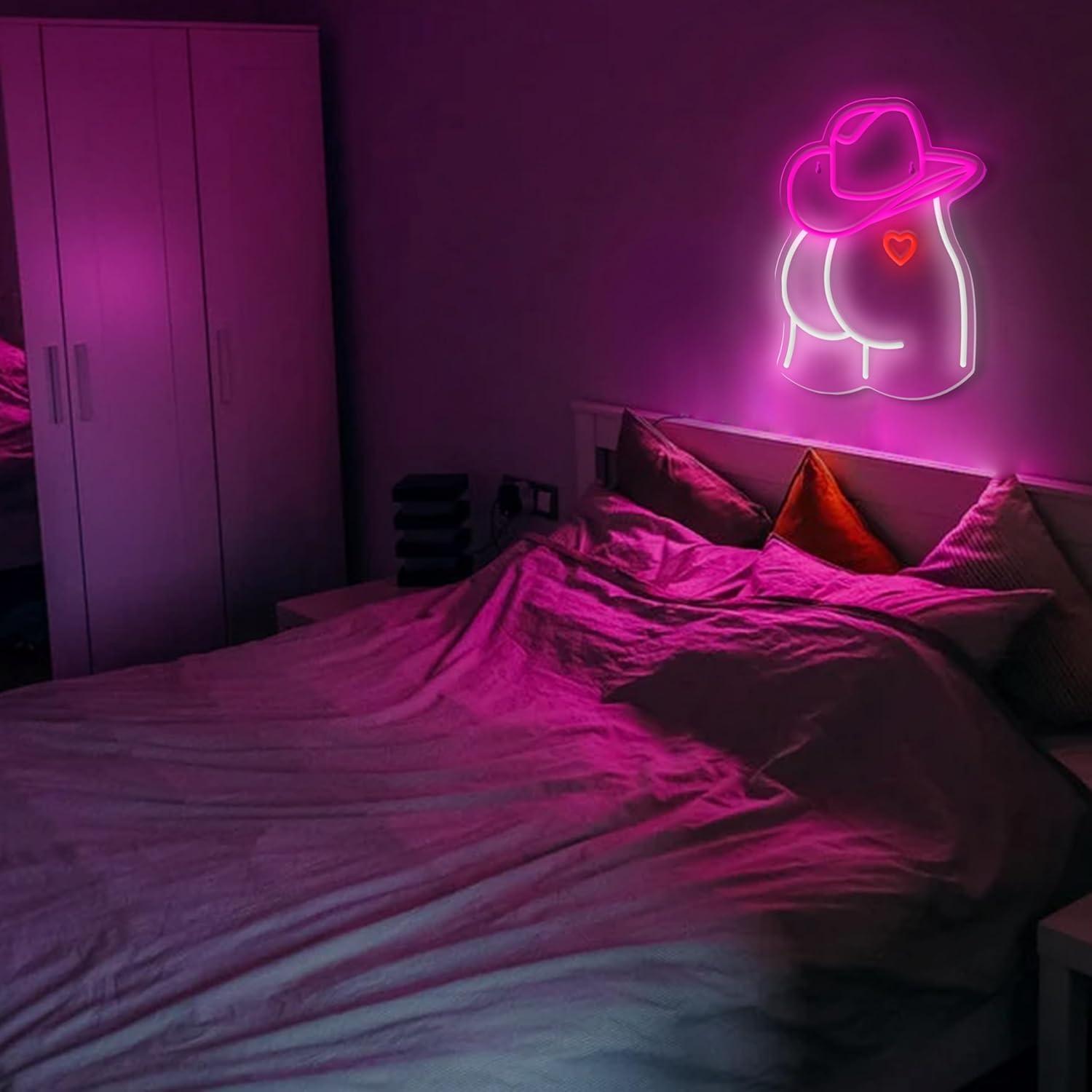 Cowgirl Neon Sign Dimmable LED - Neon Sign Party avaliação e preço