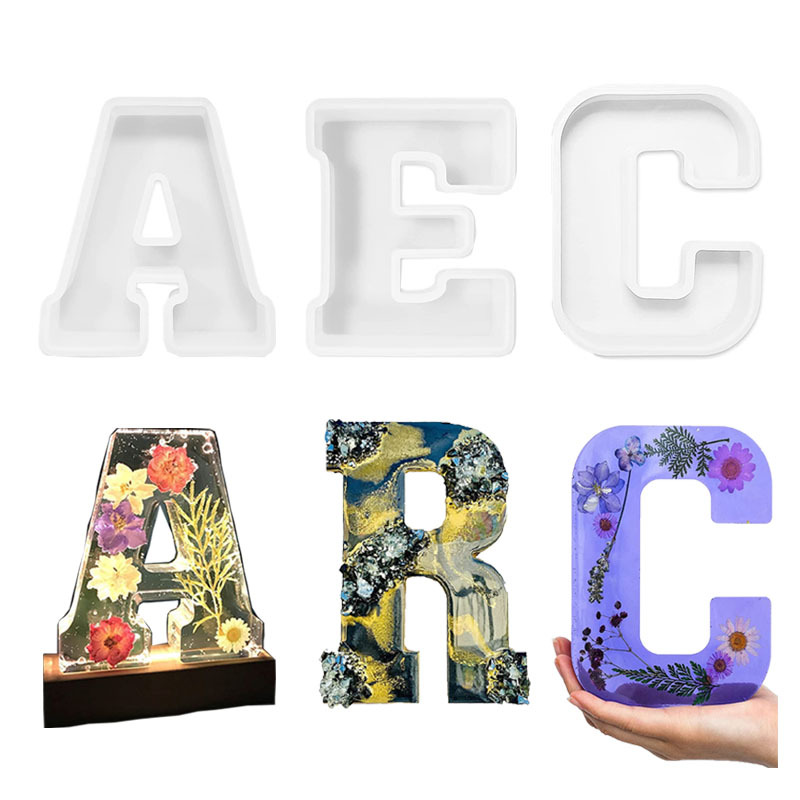 1pc A-Z Letter Silicone Molds  - Event Z avaliação e preço