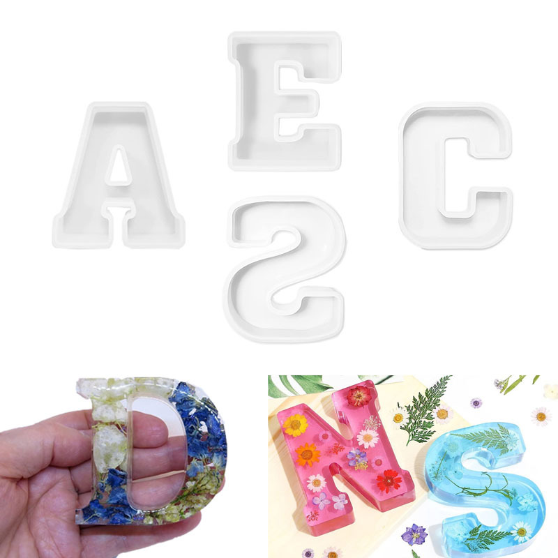 1pc A-Z Letter Silicone Molds  - Event Z avaliação e preço