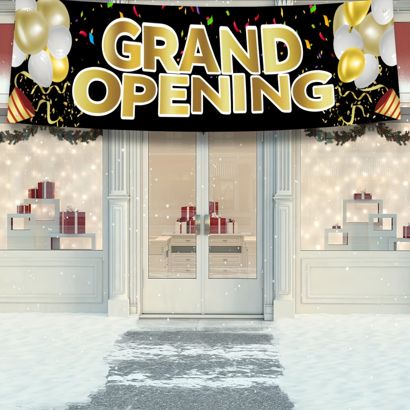 VIKAMA Grand Opening Banner, N - Party Event Supply Store avaliação e preço