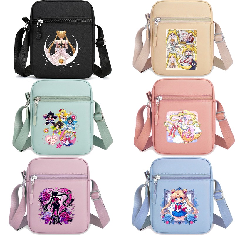 Sailor Moon Shoulder Bag Unise - Party Favor Bag avaliação e preço