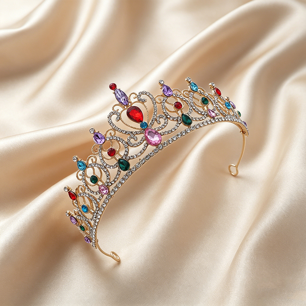Luxury Vintage Gold Tiara Crow - Supply Event avaliação e preço