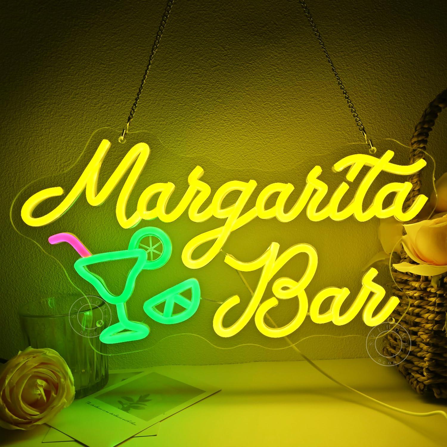 Margarita Bar Neon Sign Dimmab - Neon Sign Party avaliação e preço