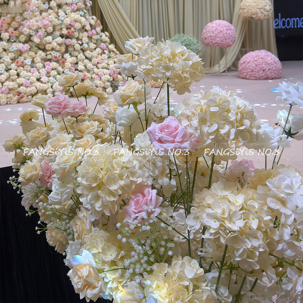 Luxury Champagne Pink Rose Art - Flower Wall Panel avaliação e preço