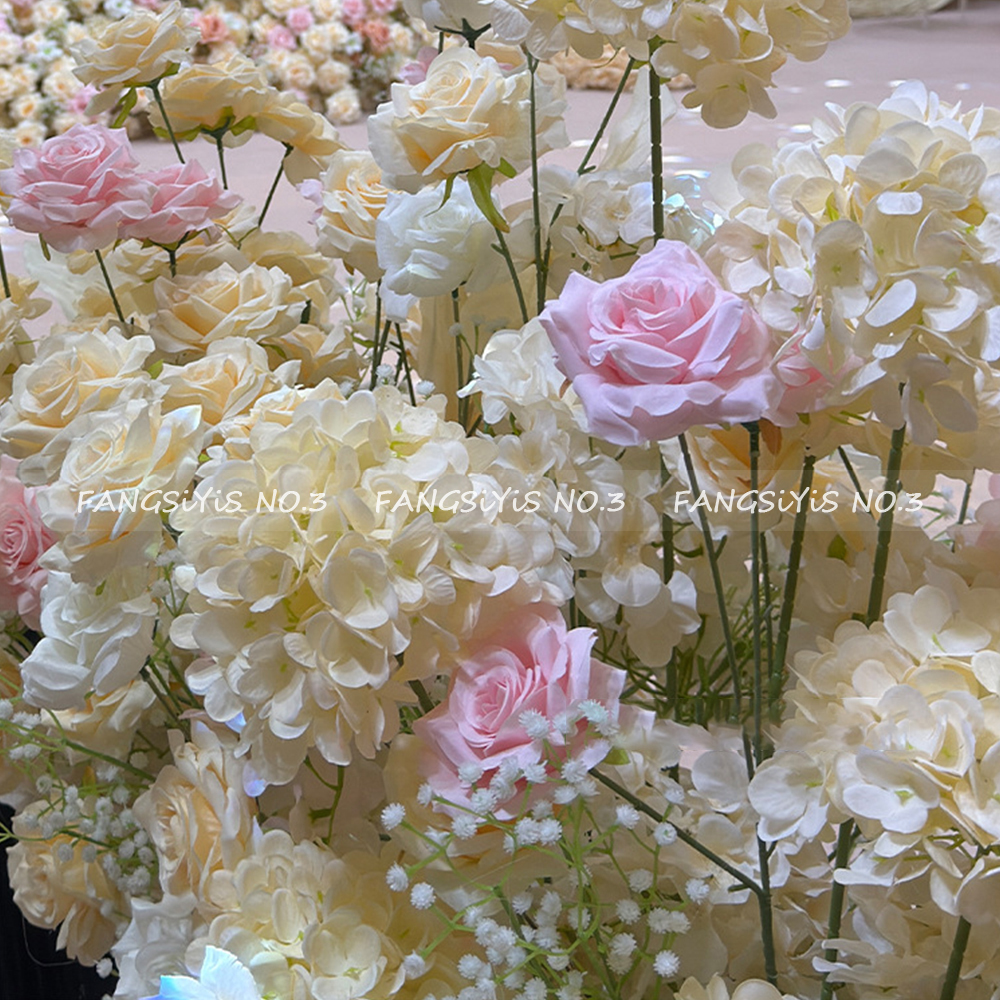 Luxury Champagne Pink Rose Art - Flower Wall Panel avaliação e preço