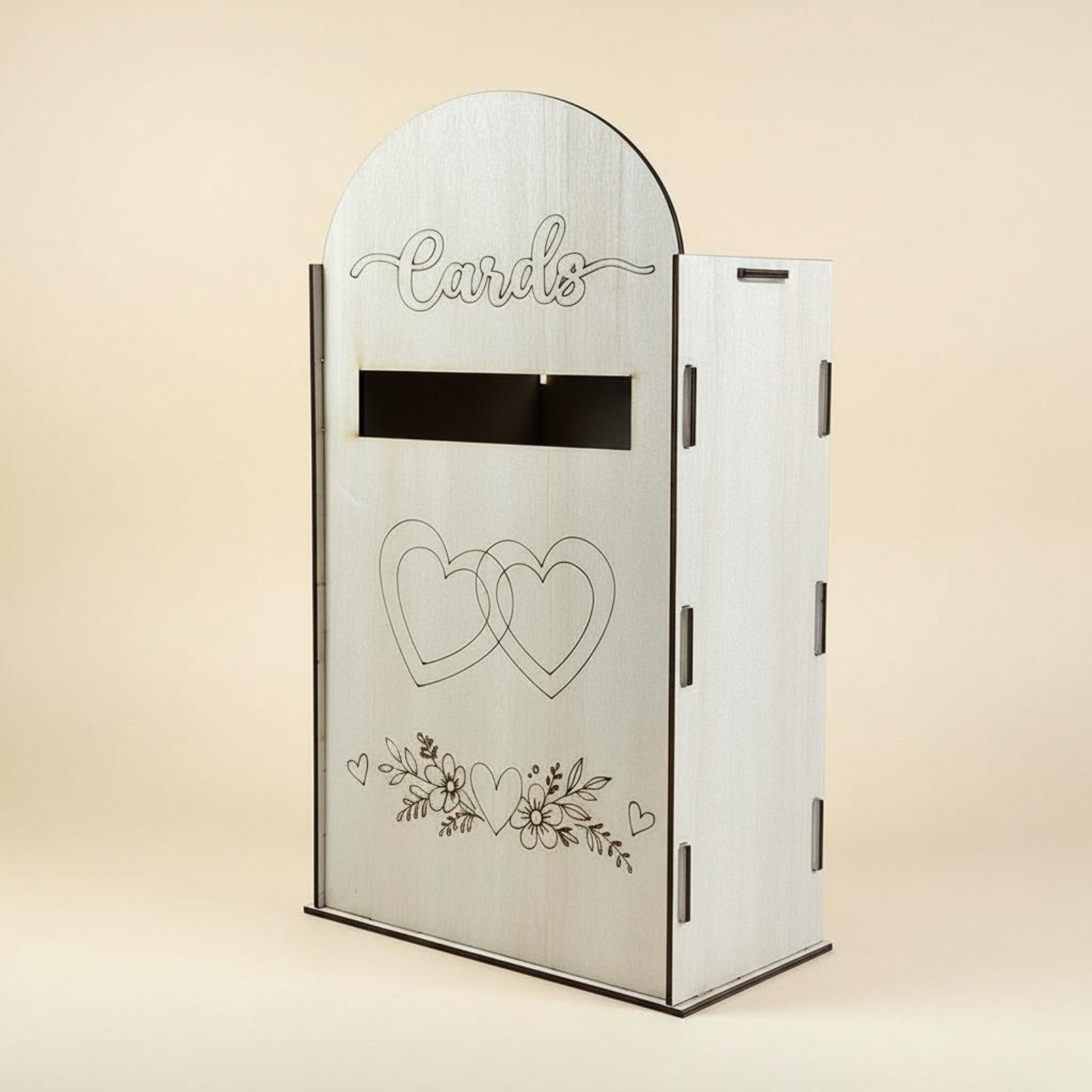 Wooden Wedding Card Box Laser  - Event Party Box avaliação e preço