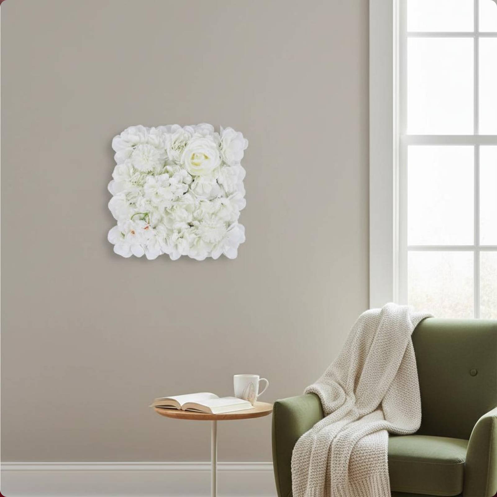 Artificial Blossom Wall Panel  - Flower Wall Panel avaliação e preço