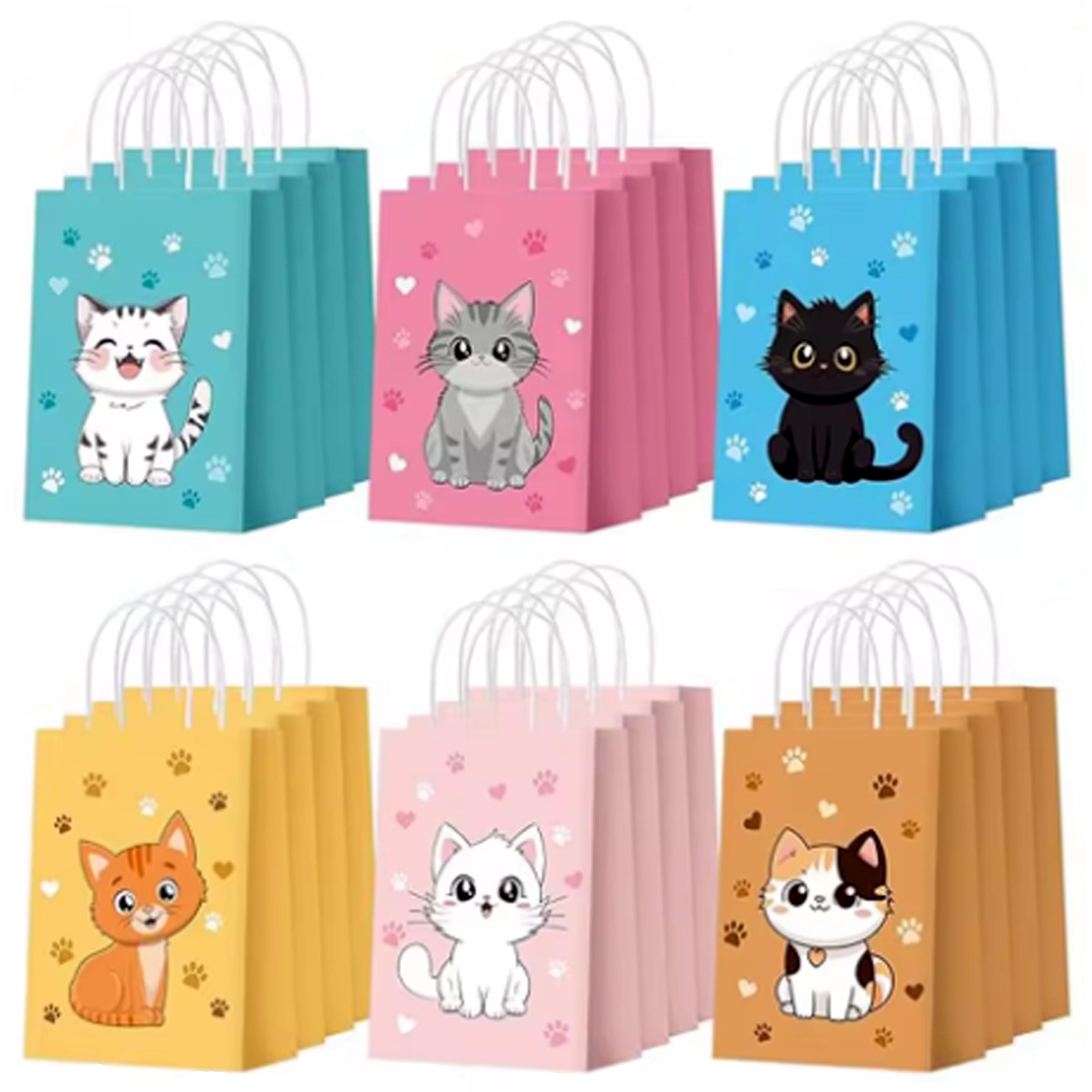6-48Pcs Colorful Cartoon Cat P - Event Party Shop avaliação e preço