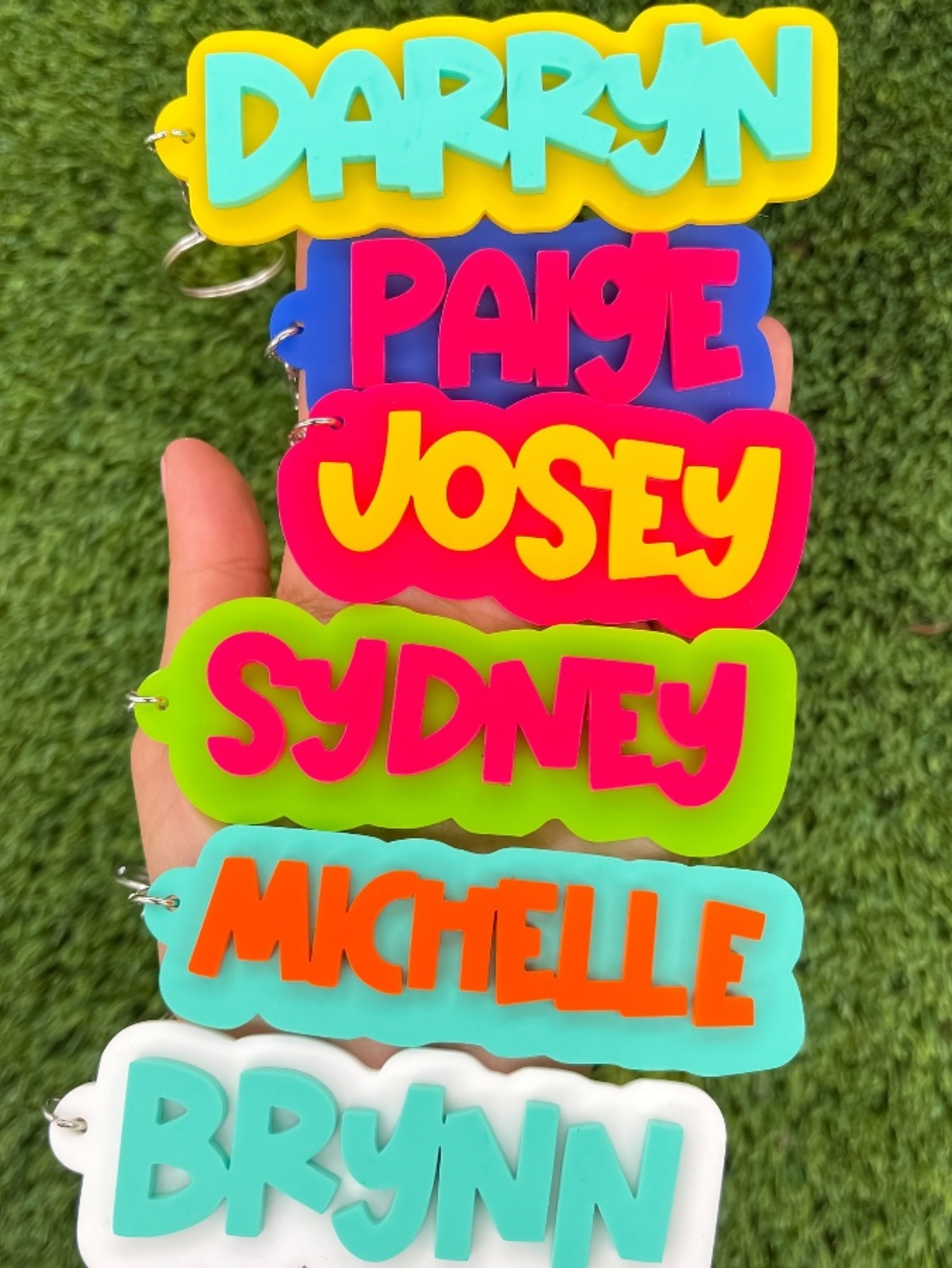 Customized Keyring with Name o - Event Suppliers avaliação e preço