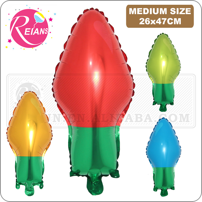Lamp Bulb Aluminum Foil Balloo - Party Event Supplier avaliação e preço