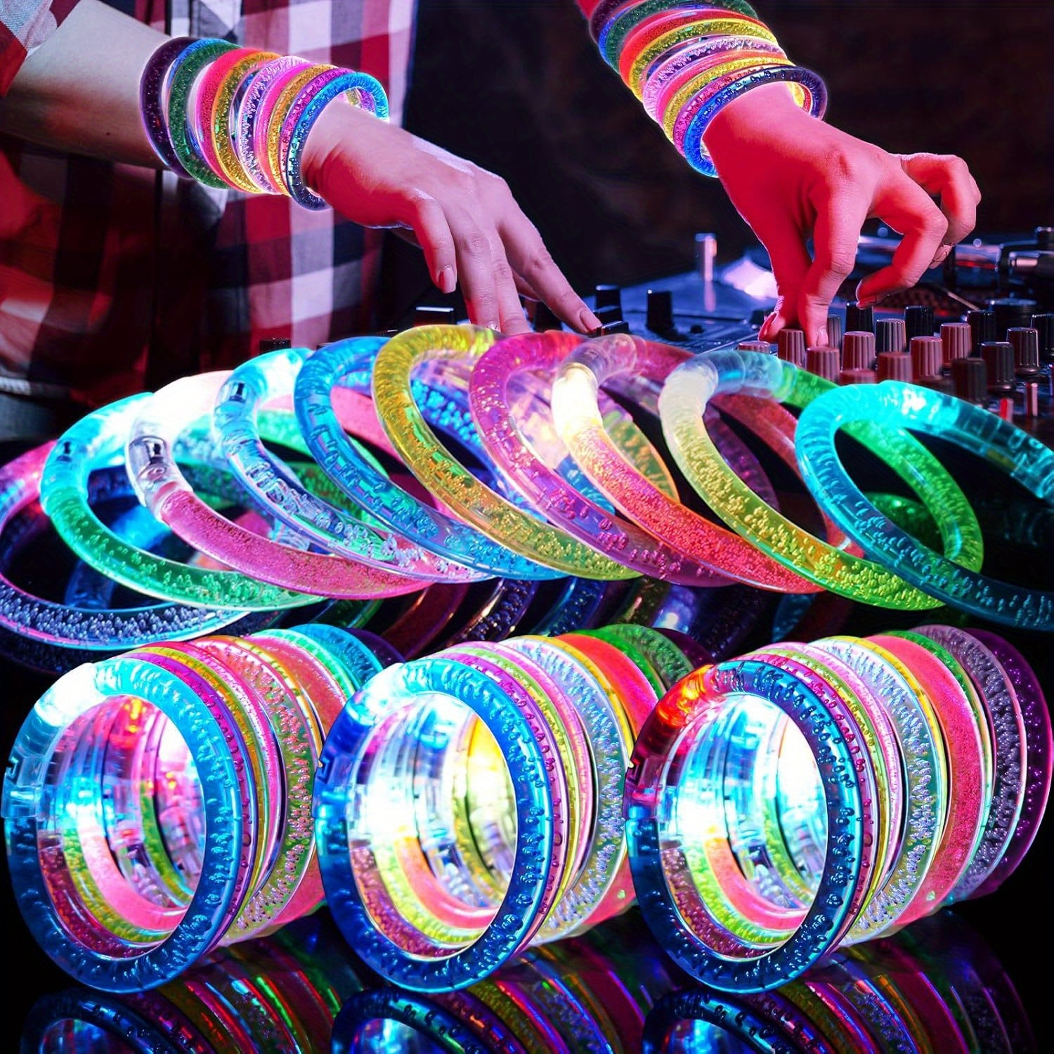 Glow-Up Party Bracelets Pack – - Event & Party Supply avaliação e preço