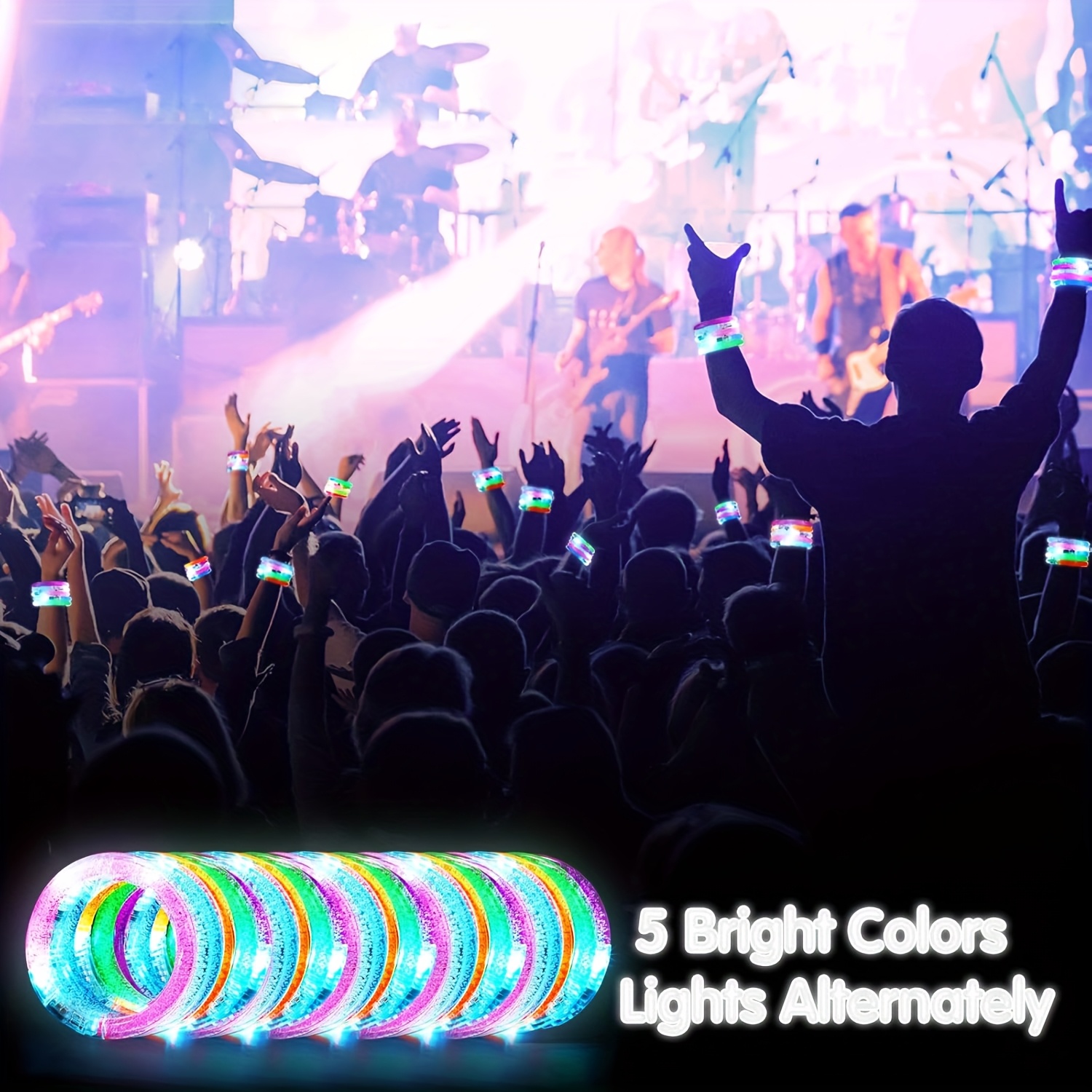 Glow-Up Party Bracelets Pack – - Event & Party Supply avaliação e preço