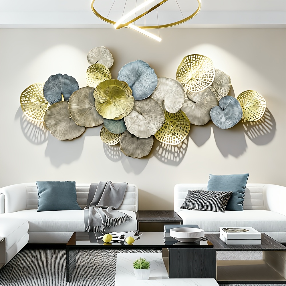 Large Metal Wall Art Decor 52. - Flower Wall Panel avaliação e preço