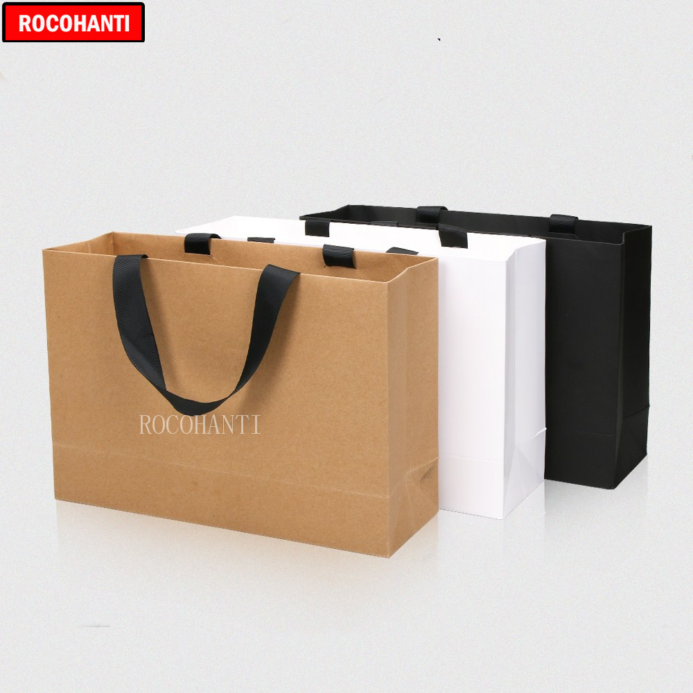 50pcs Custom Logo Paper Shoppi - Event Party Shop avaliação e preço