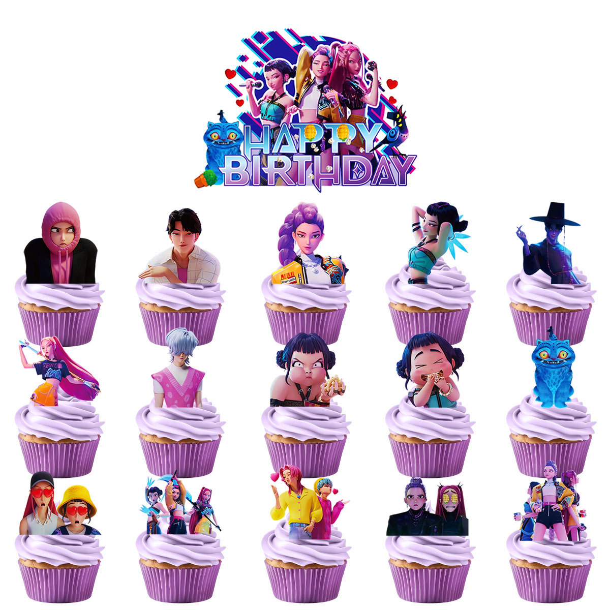 Kpop Disco Music Balloon Arch  - Balloon Arch Kit avaliação e preço