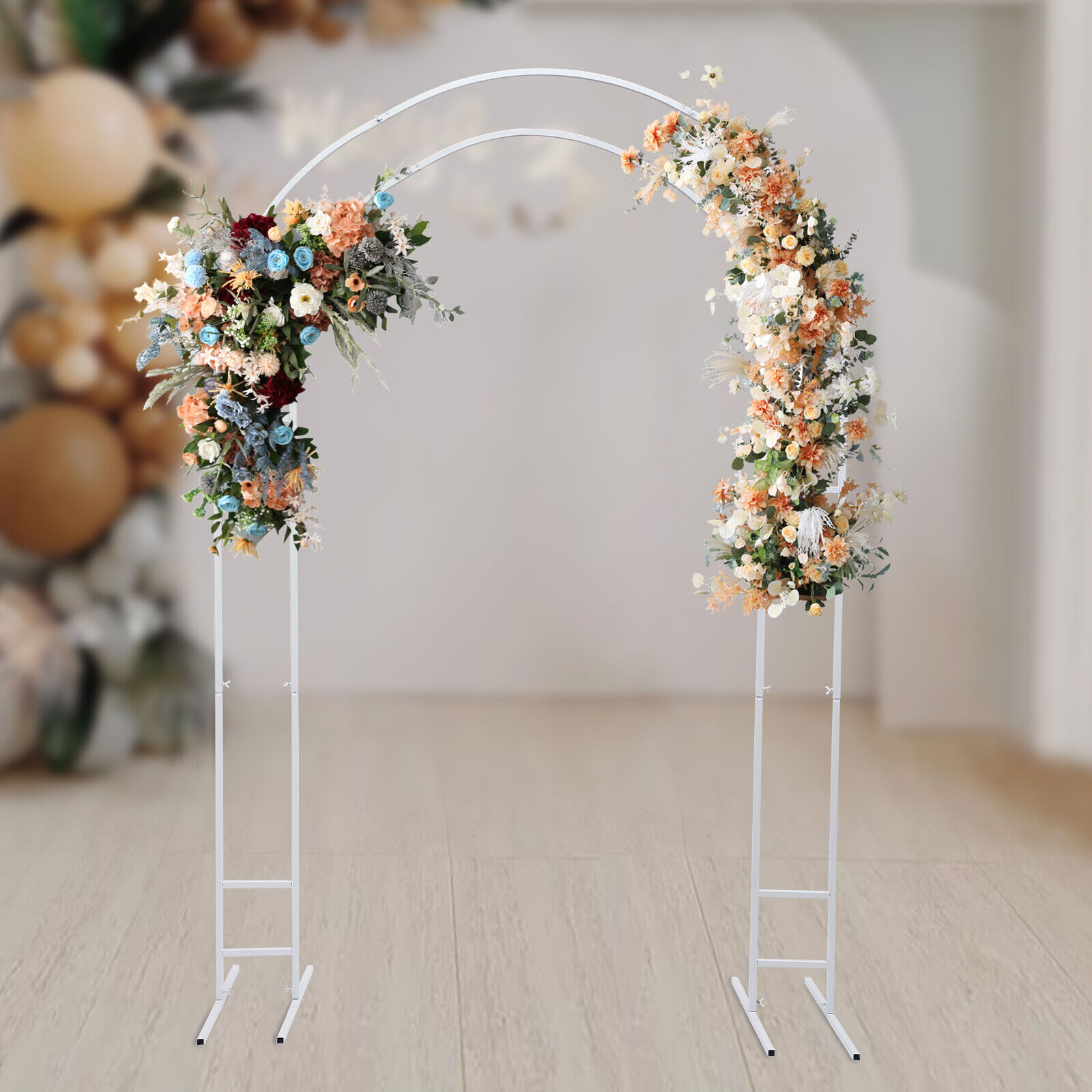 Metal Wedding Stand Arch Frame - Balloon Arch Kit avaliação e preço