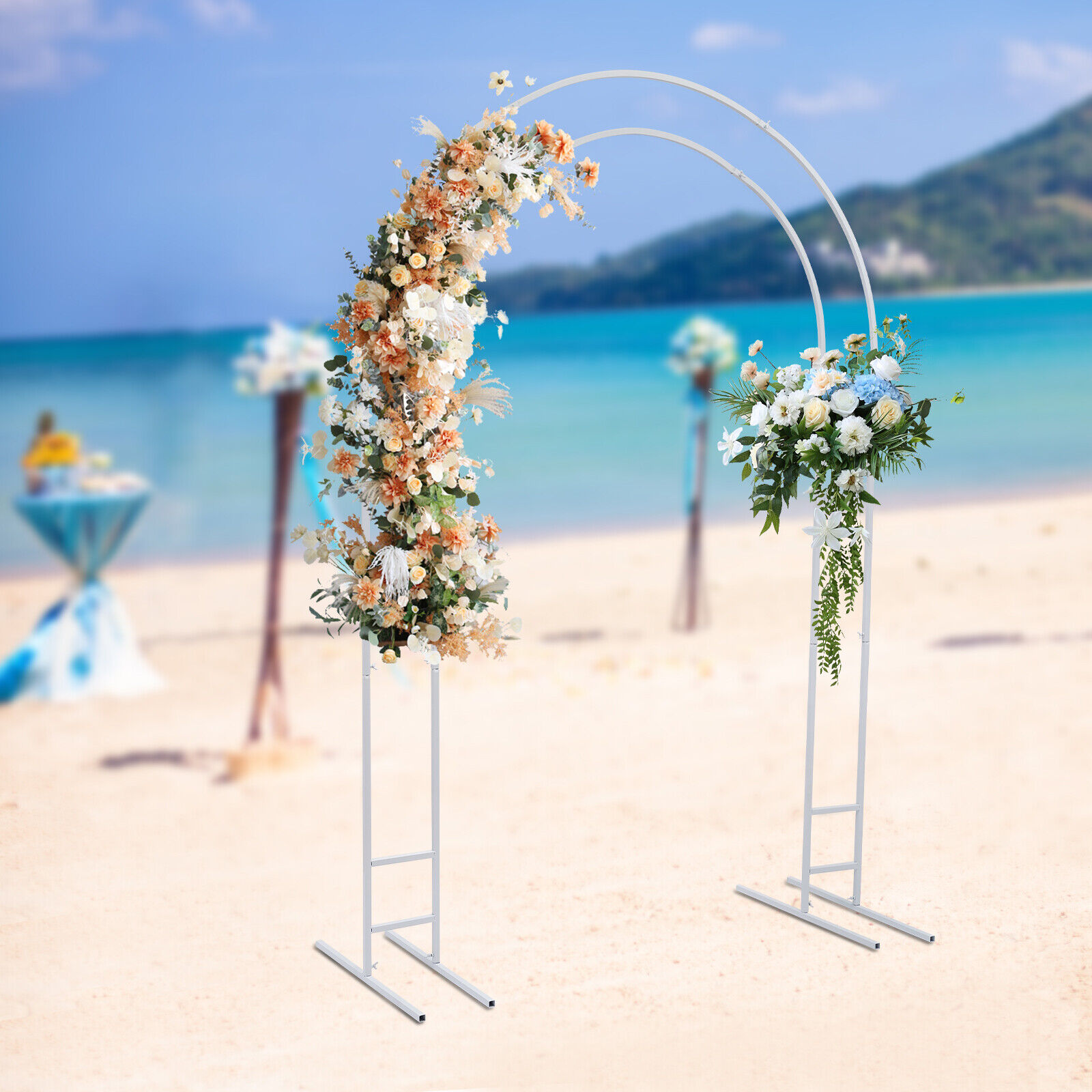 Metal Wedding Stand Arch Frame - Balloon Arch Kit avaliação e preço