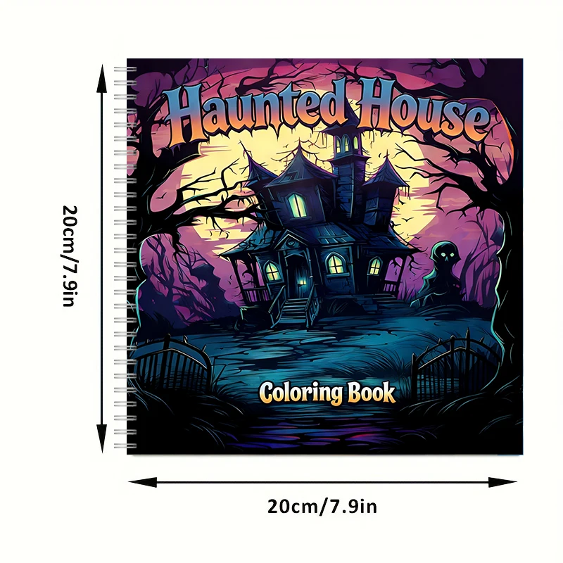 Haunted House Coloring Book fo - Supply Event avaliação e preço