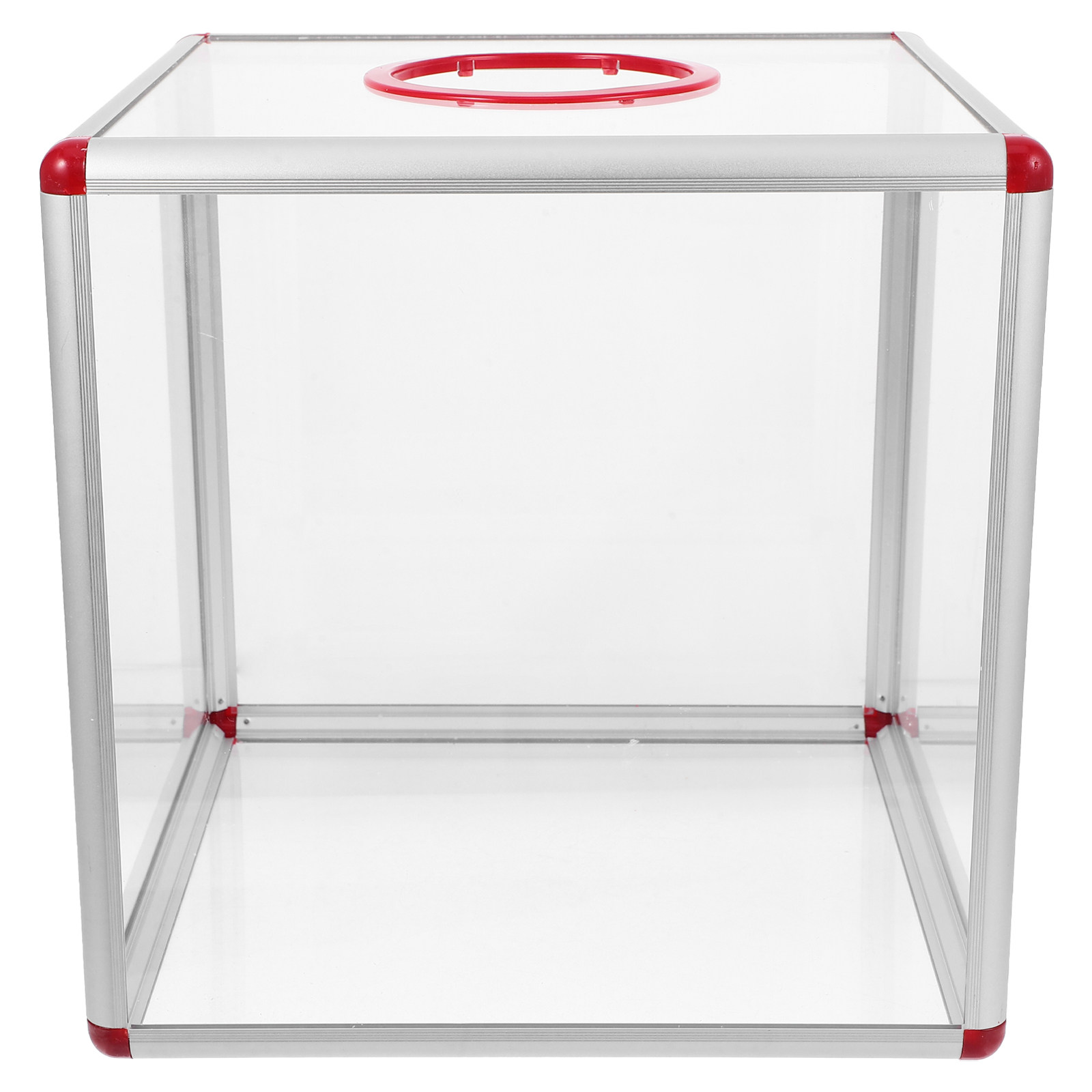 Large Clear Acrylic Raffle Box - Event Party Box avaliação e preço