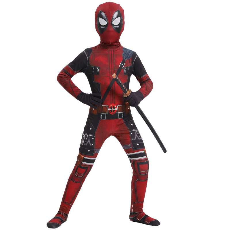3-12Y Kids Deadpool Costume wi - Party Favor Bag avaliação e preço